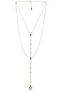 view 1 of 1 The Versailles Lariat in Silver Ox