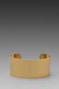 view 1 of 3 The Plain Cuff- Short in 24 Kt Gold