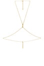 view 2 of 2 The Disco Fever Bodychain in 14K Antique Gold