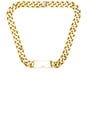 view 1 of 2 The ID Necklace in 24 Kt Gold