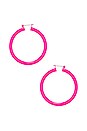 view 1 of 2 BOUCLES D'OREILLES in Neon Pink