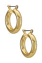 view 1 of 2 BOUCLES D'OREILLES BABY AMALFI in Gold