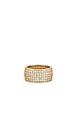 view 1 of 1 BAGUE PAVE in Gold