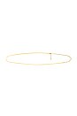 view 2 of 3 the Mercer Belly Chain in Gold