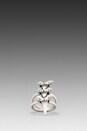 view 1 of 3 Triple Shark Tooth Ring in Silver