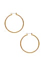 view 2 of 3 X Sivan Ayla Bondi Tube Hoops in Gold