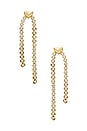 view 1 of 2 THE MOLTEN HEART 캐스케이딩 스터드 in Gold
