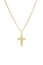 view 2 of 2 Coco Cross Necklace in Gold