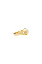 view 2 of 3 Pearl Statement Ring in Gold