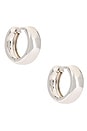 view 1 of 3 Monaco Huggies in Silver