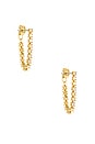 view 1 of 3 Ballier Chain Studs in Gold