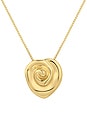 view 2 of 2 Coquille Pendant Necklace in Gold