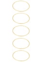 view 1 of 4 The Sophia Bangle Set in Gold