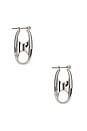 view 2 of 3 The Circle Link Earrings in Silver