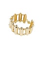 view 1 of 3 Milan Bead Stud Bracelet in Gold