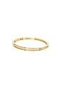 view 1 of 3 Wave Hinge Cuff in Gold