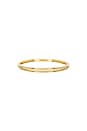 view 2 of 3 Wave Hinge Cuff in Gold