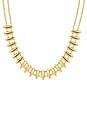 view 2 of 2 Milan Bead Stud Necklace in Gold