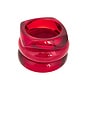 view 1 of 9 The Formentera Bangle Set in Red