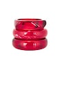 view 2 of 9 The Formentera Bangle Set in Red