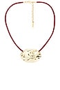 view 1 of 2 The Granada Disc Necklace in Gold