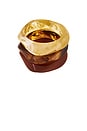 view 3 of 6 The Formentera Bangle Set in Tortoise