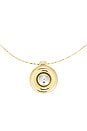 view 2 of 3 THE CHROME ORB ペンダントネックレス in Gold