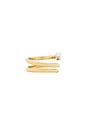 view 2 of 3 The Marias Coil Ring in Gold