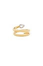 view 3 of 3 The Marias Coil Ring in Gold