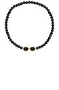 view 1 of 2 The Midnight Mesa Beaded Necklace in Gold