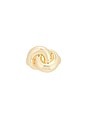 view 1 of 3 The Solstice Knot Ring in Gold