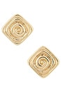 view 1 of 2 TACHUELAS SEYCHELLES  in Gold