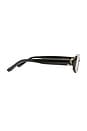 view 3 of 3 Morgan Sunglasses in Black & Brown Mono Polarised