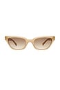 view 1 of 3 The Drew Sunglasses in Bisque & Brown Grad