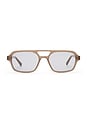 view 1 of 3 GAFAS DE SOL DUSTY in Mushroom & Smoke Tint