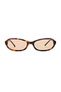 view 1 of 2 GAFAS DE SOL ELCIE in Tortoise & Light Tan Mono