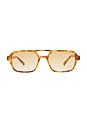view 1 of 3 Dusty Sunglasses in Vintage Haze & Orange Grad