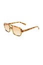 view 2 of 3 Dusty Sunglasses in Vintage Haze & Orange Grad
