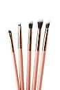 view 2 of 2 Rose Gold Eye Essential Brush Set in 