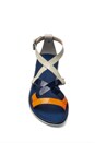 view 5 of 5 Swing Sandal in Deep Blue/Latte in Deep Blue & Latte