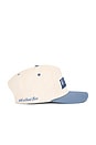 view 3 of 3 Stitched Franchise Cap in Cream & Blue Steel