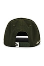 view 2 of 3 Embroidered Franchise Cap in Hunter Green