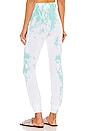 view 3 of 5 Sabina Pant in Mint Tie Dye