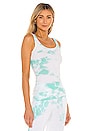view 2 of 5 Kris Tank in Mint Tie Dye