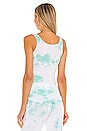 view 3 of 5 Kris Tank in Mint Tie Dye