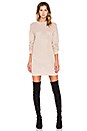 view 4 of 4 Sweater Dress in Blush & Silver