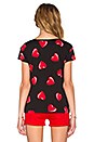 view 3 of 4 Heart Tee in Black