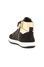view 3 of 6 Hi-Top Sneaker in Black & Gold