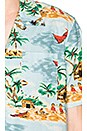 view 5 of 5 CHEMISE HAWAIIAN in Pelican Cameo Blue
