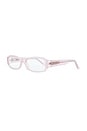 view 2 of 3 Alba Optical Eyeglasses in Baby Pink & Clear